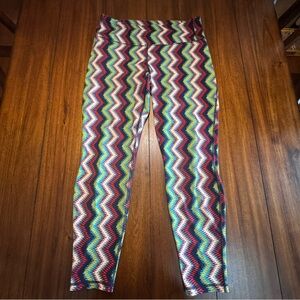 Patagonia Women's Timber Stripe Centered Legging Tights Size Large